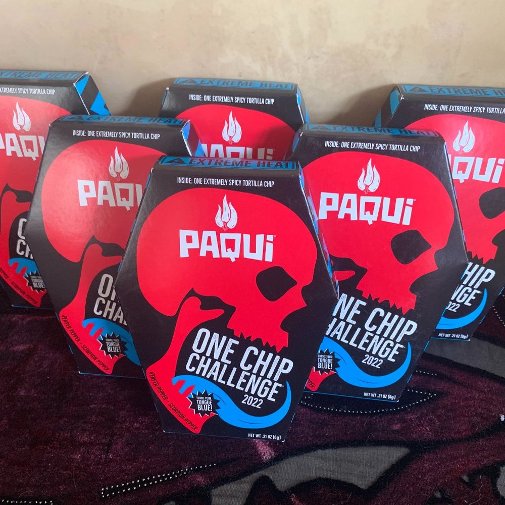 NEW Paqui One Chip Challenge 2022 X6 🔥 Reaper🔥Scorpion Chile Pepper FREE SHIP